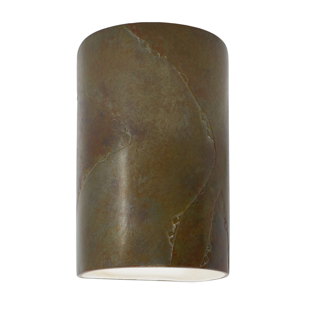 Justice Designs - CER-5940W-SLTR - Wall Sconce - Ambiance - Tierra Red Slate