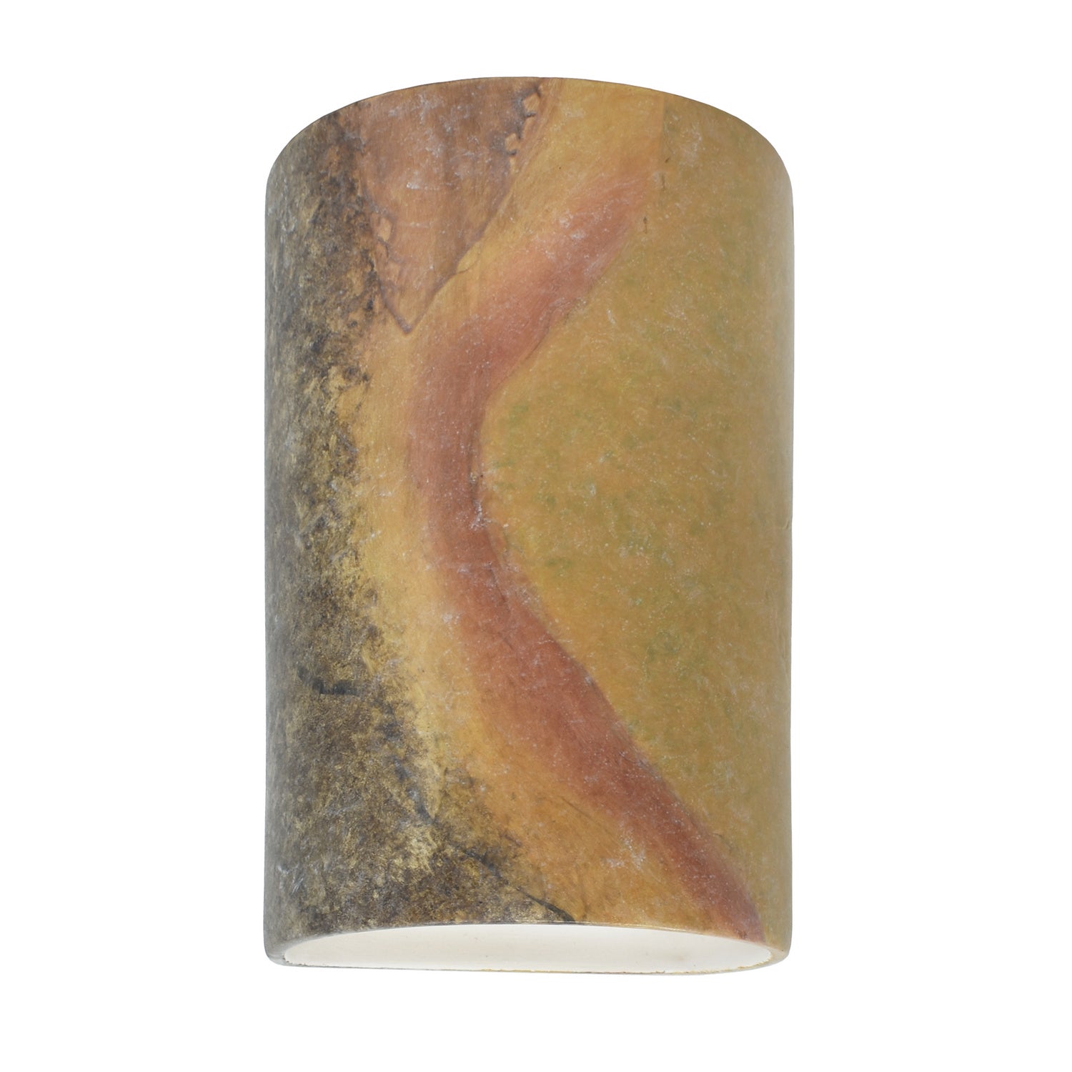 Justice Designs - CER-5945-SLHY - Wall Sconce - Ambiance - Harvest Yellow Slate