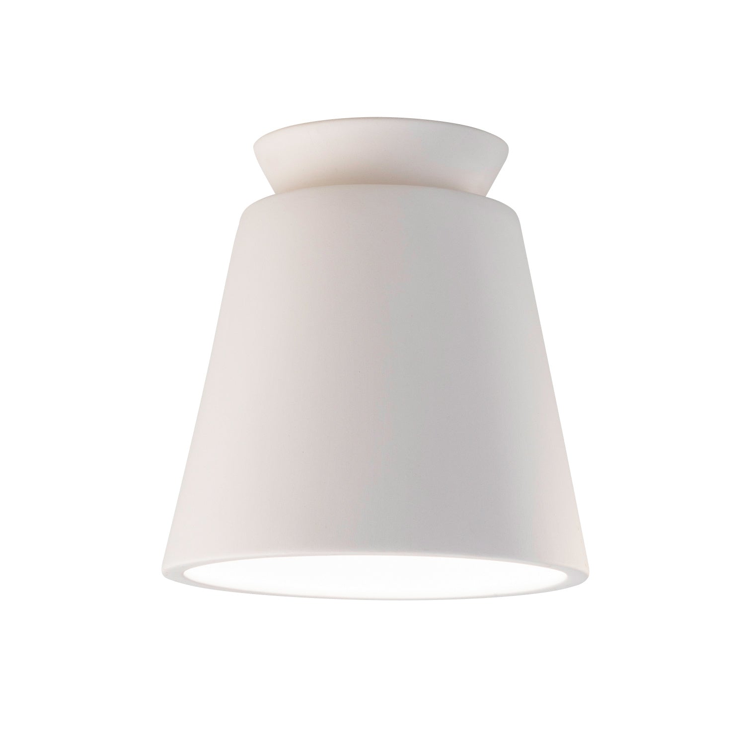 Justice Designs - CER-6170W-BIS - One Light Outdoor Flush-Mount - Radiance - Bisque