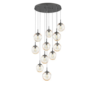 Hammerton Studio - CHB0062-11-GP-A-C01-E2 - 11 Light Pendant - Aster - Graphite