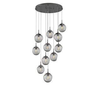 Hammerton Studio - CHB0062-11-GP-S-C01-E2 - 11 Light Pendant - Aster - Graphite