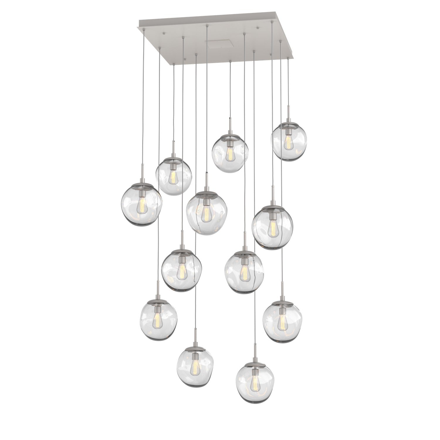 Hammerton Studio - CHB0062-12-BS-C-C01-E2 - 12 Light Pendant - Aster - Beige Silver