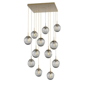 Hammerton Studio - CHB0062-12-GB-S-C01-E2 - 12 Light Pendant - Aster - Gilded Brass