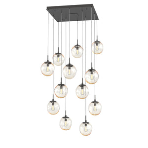 Hammerton Studio - CHB0062-12-GP-A-C01-E2 - 12 Light Pendant - Aster - Graphite