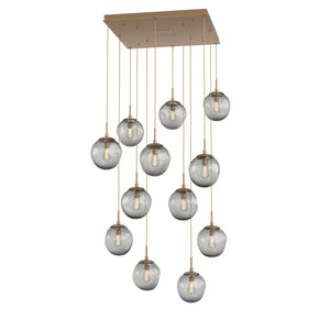 Hammerton Studio - CHB0062-12-NB-S-C01-E2 - 12 Light Pendant - Aster - Novel Brass