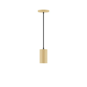 Montclair Light Works - PEB425-17-C01 - One Light Pendant - Axis - Ivory