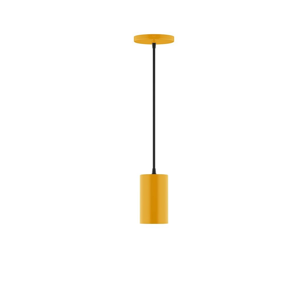 Montclair Light Works - PEB425-21-C12-L10 - LED Pendant - Axis - Bright Yellow