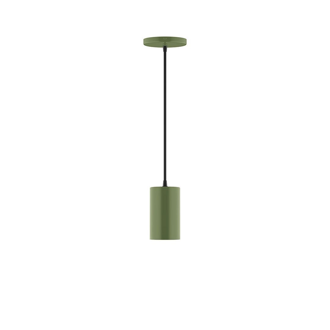 Montclair Light Works - PEB425-22-C24-L10 - LED Pendant - Axis - Fern Green