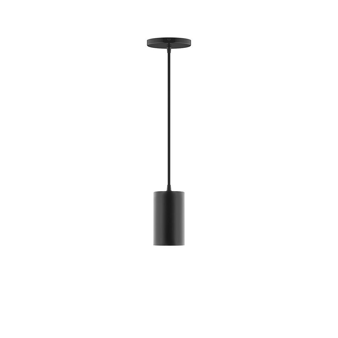 Montclair Light Works - PEB425-41-C04 - One Light Pendant - Axis - Black