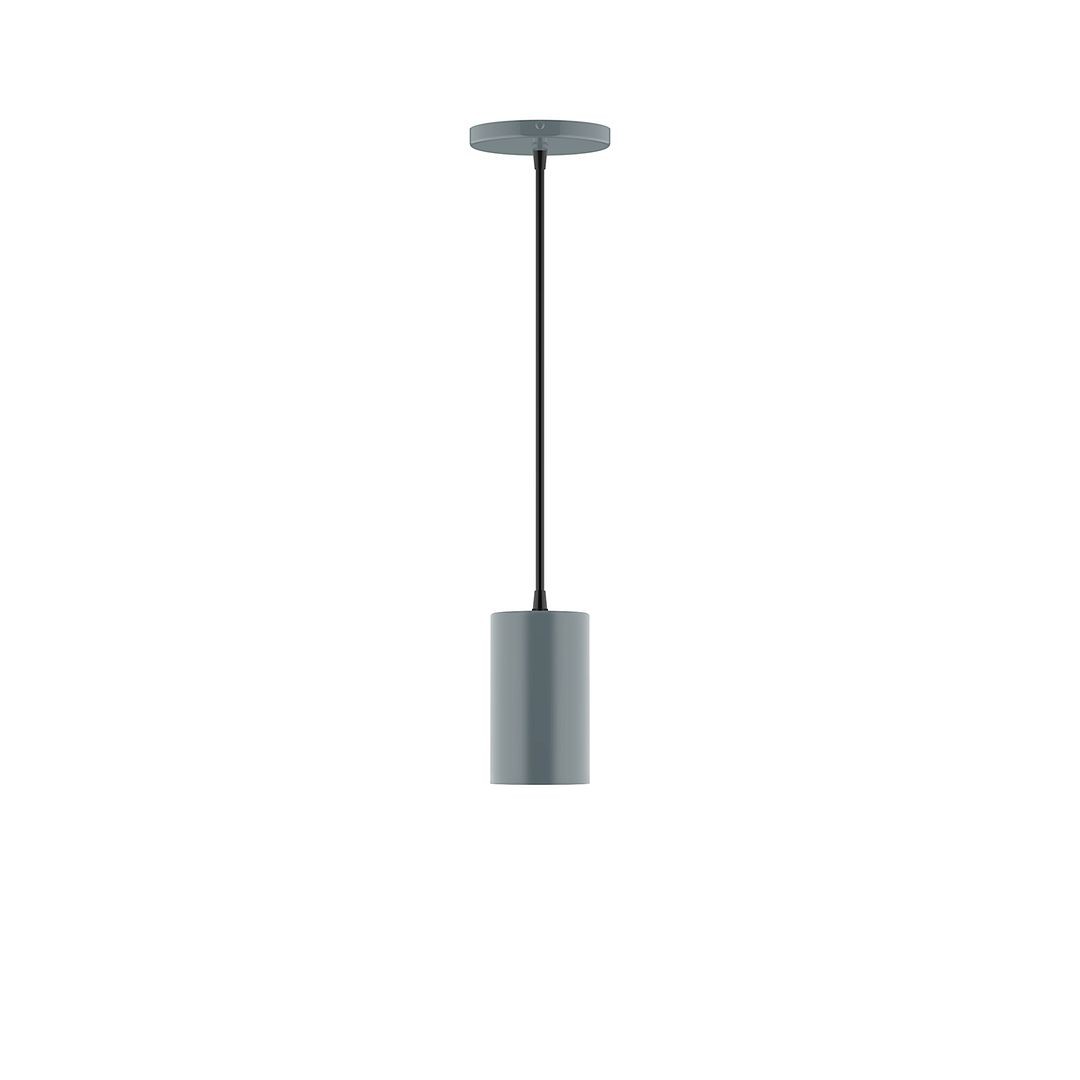 Montclair Light Works - PEB425-40-L10 - LED Pendant - Axis - Slate Gray