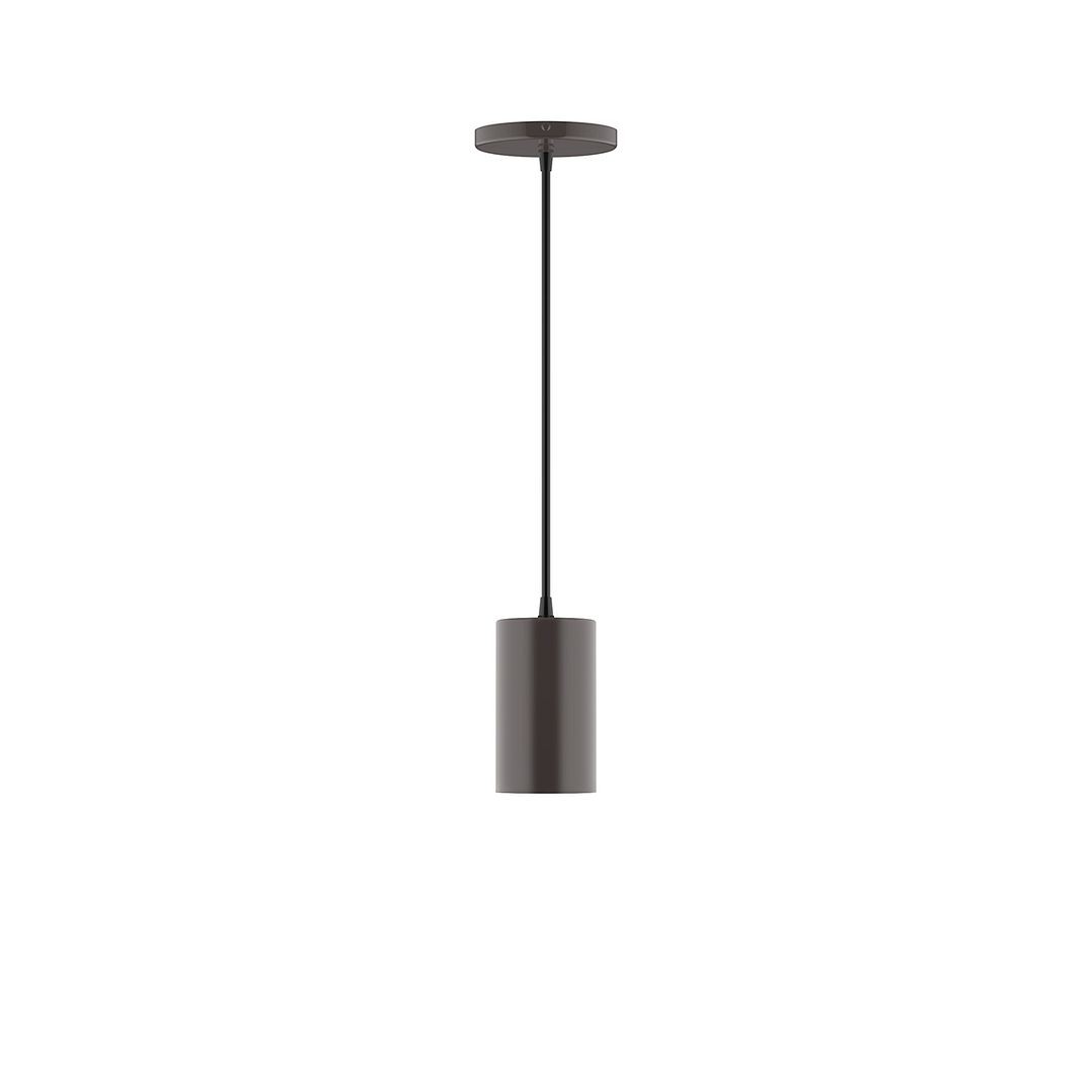 Montclair Light Works - PEB425-51-C27 - One Light Pendant - Axis - Architectural Bronze