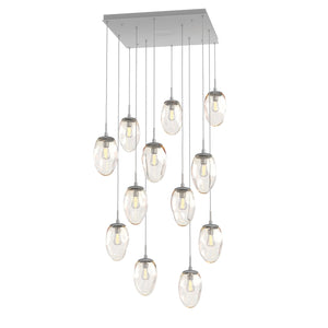 Hammerton Studio - CHB0063-12-CS-A-C01-E2 - 12 Light Pendant - Meteo - Classic Silver