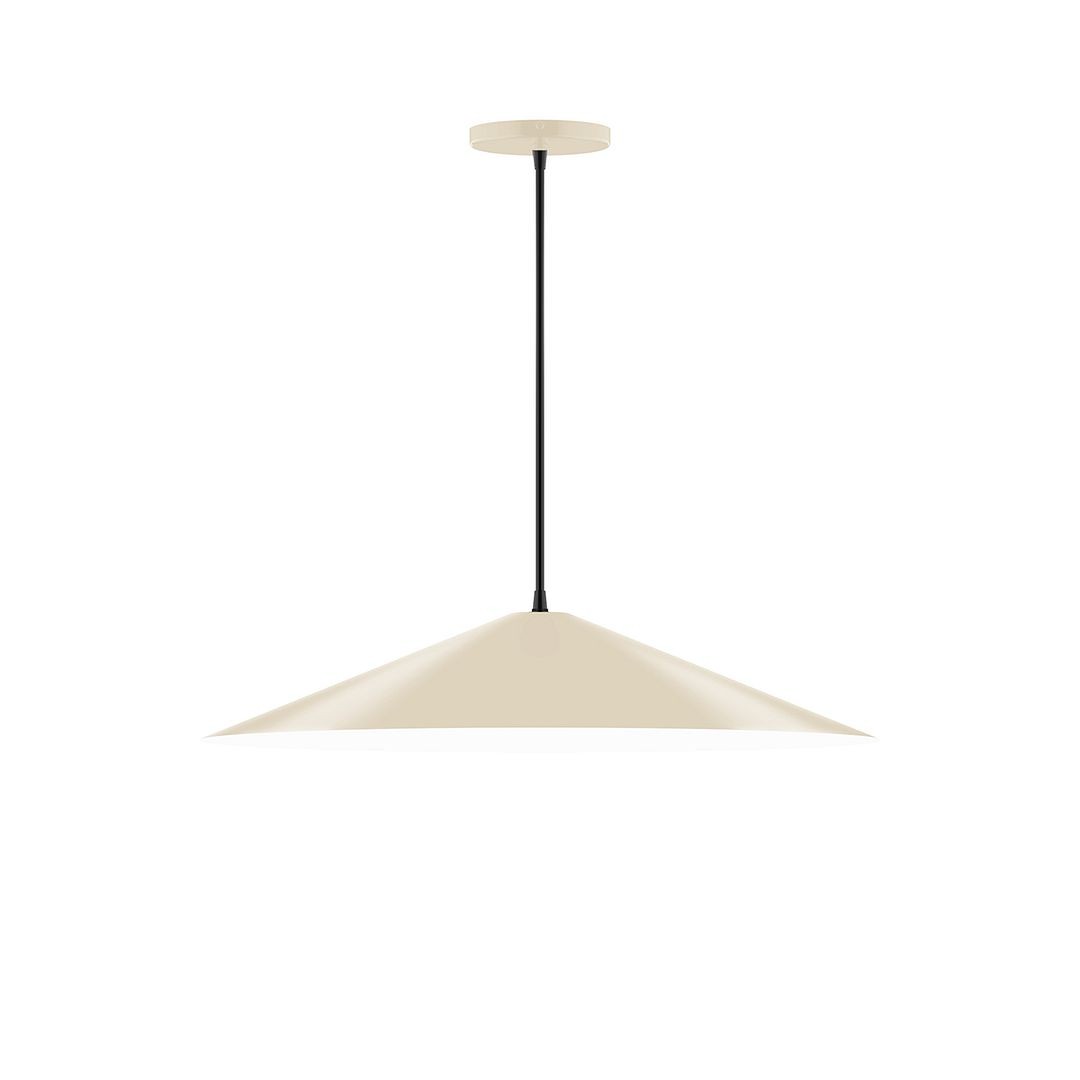 Montclair Light Works - PEB429-16-C01 - Two Light Pendant - Axis - Cream