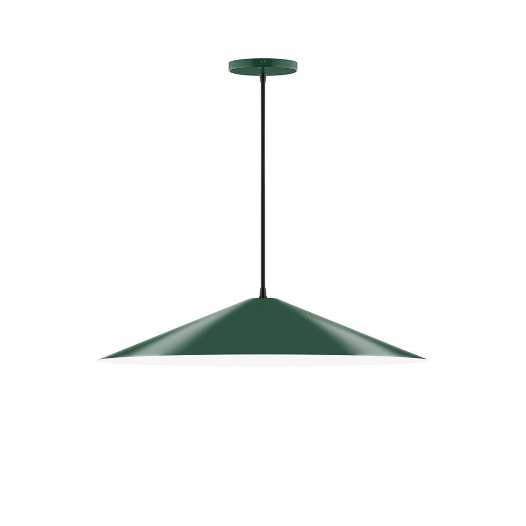 Montclair Light Works - PEB429-42-C27-L10 - LED Pendant - Axis - Forest Green