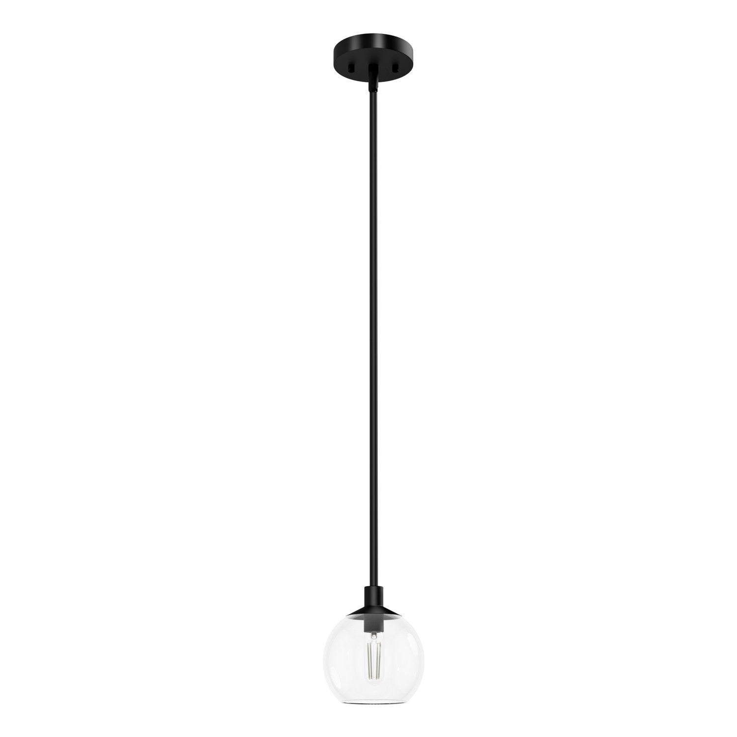 Hunter - 19508 - One Light Pendant - Xidane - Matte Black