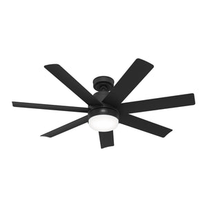 Hunter - 51535 - 52" Ceiling Fan - Brazos - Matte Black