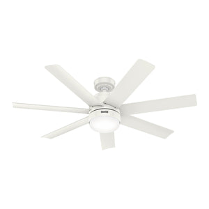 Hunter - 52375 - 52" Ceiling Fan - Brazos - Fresh White