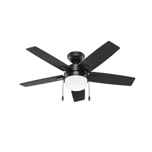 Hunter - 52775 - 44" Ceiling Fan - Anisten - Matte Black