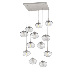 Hammerton Studio - CHB0064-12-BS-C-C01-E2 - 12 Light Pendant - Nebula - Beige Silver