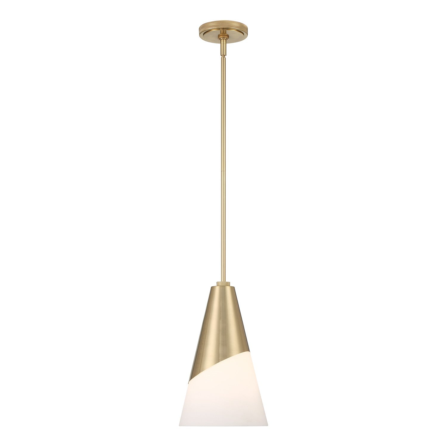 Crystorama - TOR-901-VG - One Light Pendant - Tori - Vibrant Gold