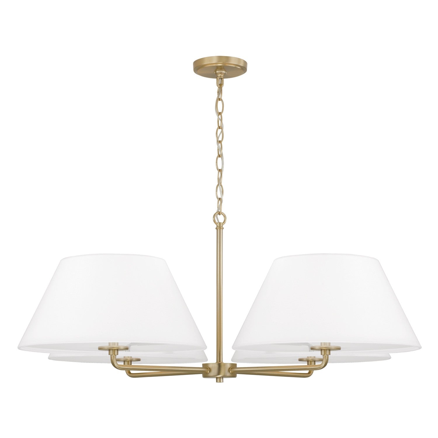 Capital Lighting - 453241MA - Four Light Chandelier - Parson - Matte Brass