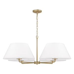 Capital Lighting - 453241MA - Four Light Chandelier - Parson - Matte Brass
