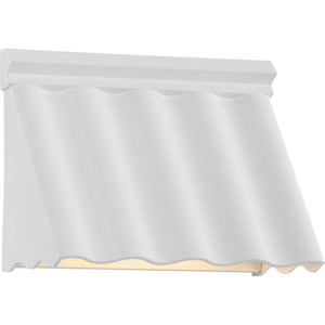 Progress Lighting - P560299-192-27 - LED Outdoor Wall Sconce - Point Dume-Wakecrest-LED - Shelter White