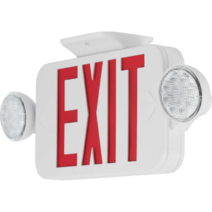 Progress Lighting - PECUE-UR-30-RC - LED Combination Exit/Emergency Light - Exit Signs - White