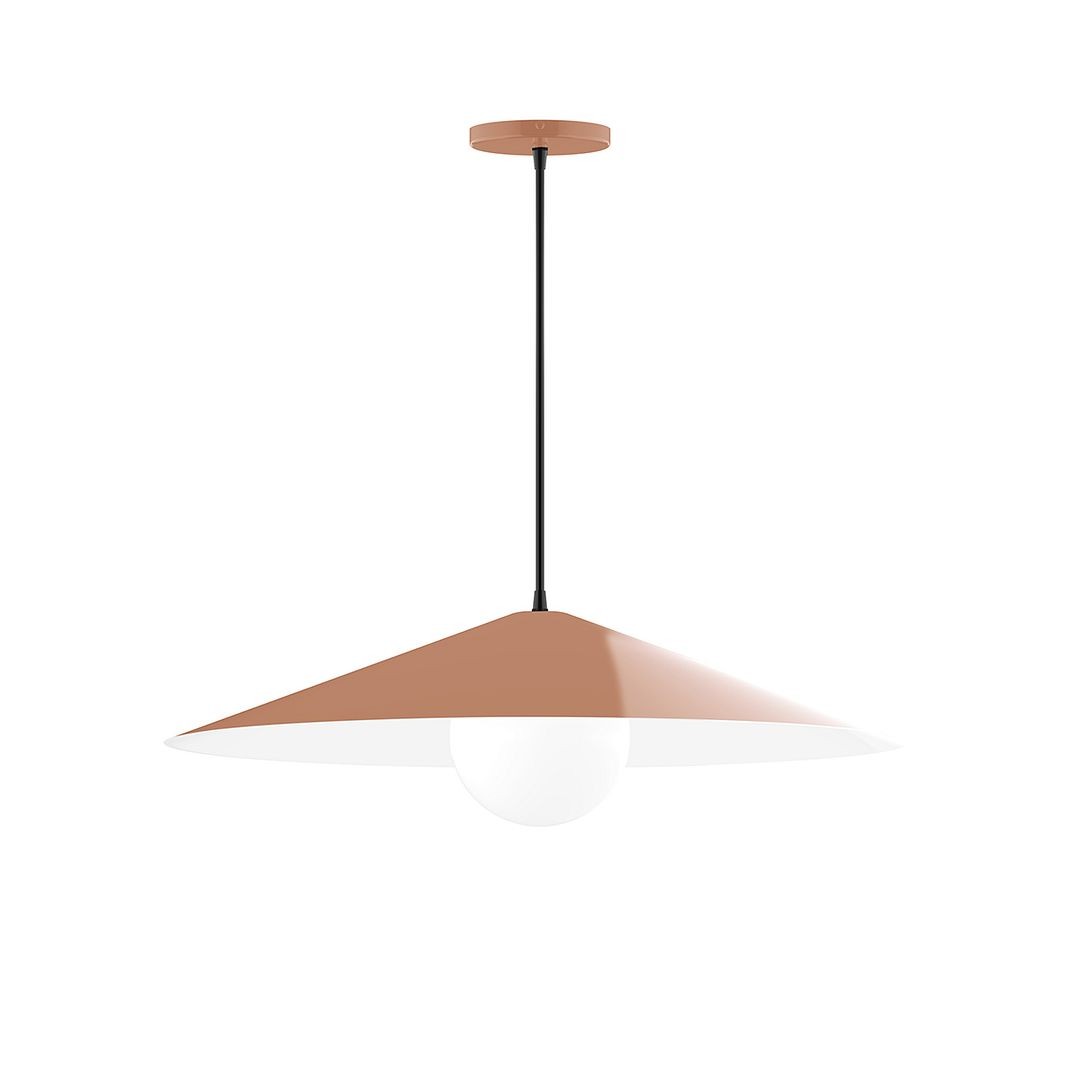 Montclair Light Works - PEB429-G15-19-C20 - One Light Pendant - Axis - Terracotta