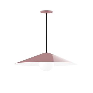 Montclair Light Works - PEB429-G15-20-C27 - One Light Pendant - Axis - Mauve