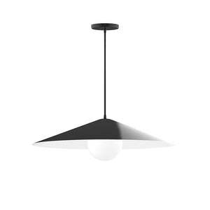 Montclair Light Works - PEB429-G15-41-C24 - One Light Pendant - Axis - Black