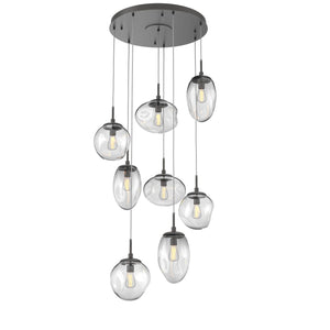 Hammerton Studio - CHB0065-08-GP-C-C01-E2 - Eight Light Pendant - Cosmos - Graphite