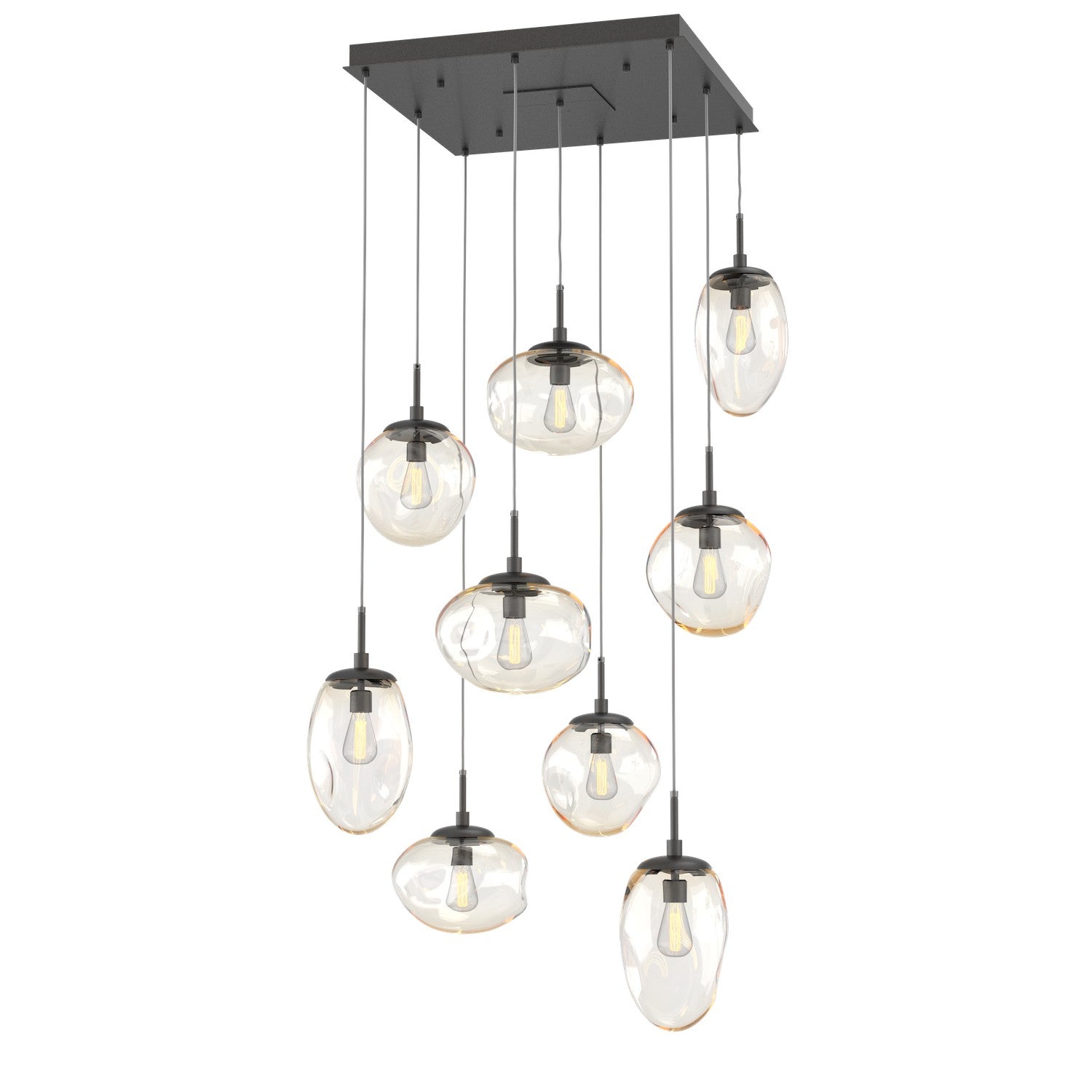 Hammerton Studio - CHB0065-09-GP-A-C01-E2 - Nine Light Pendant - Cosmos - Graphite