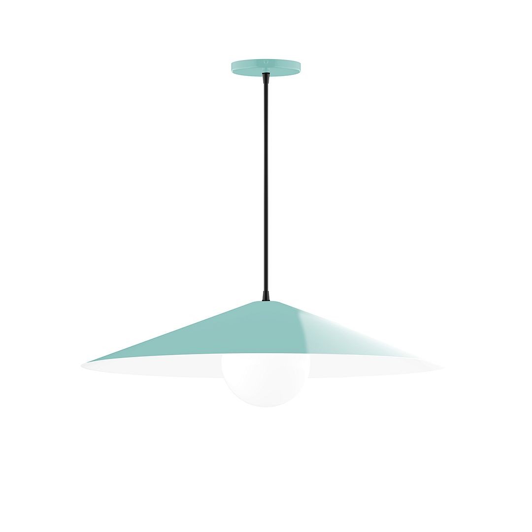 Montclair Light Works - PEB429-G15-48-C27 - One Light Pendant - Axis - Sea Green