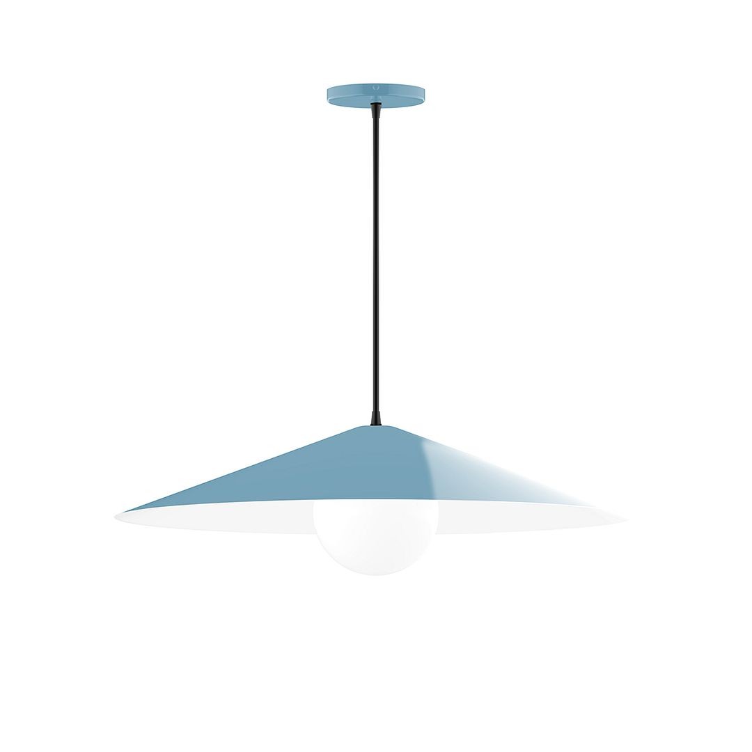 Montclair Light Works - PEB429-G15-54-C27 - One Light Pendant - Axis - Light Blue