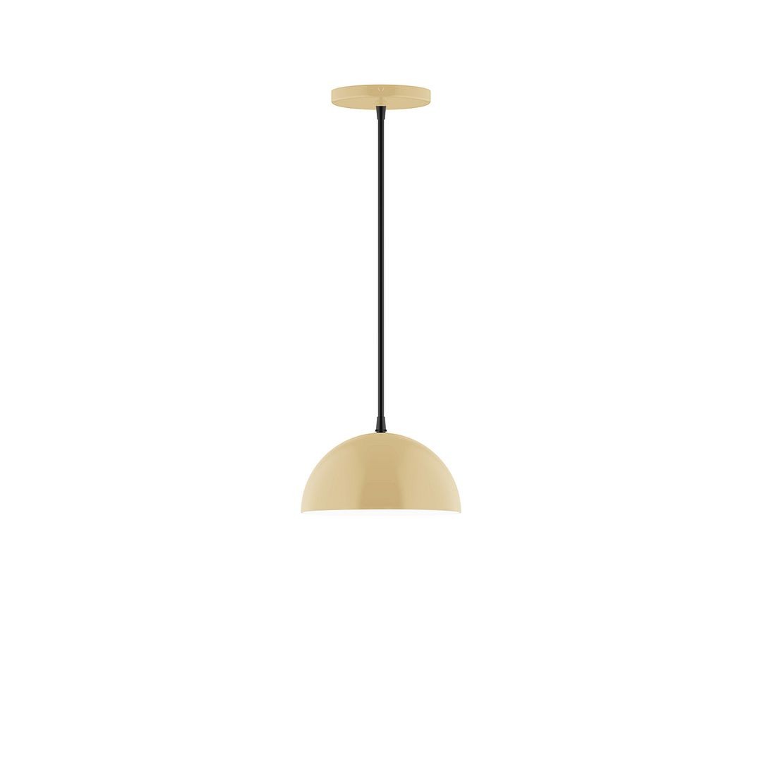 Montclair Light Works - PEB431-17-C04 - One Light Pendant - Axis - Ivory