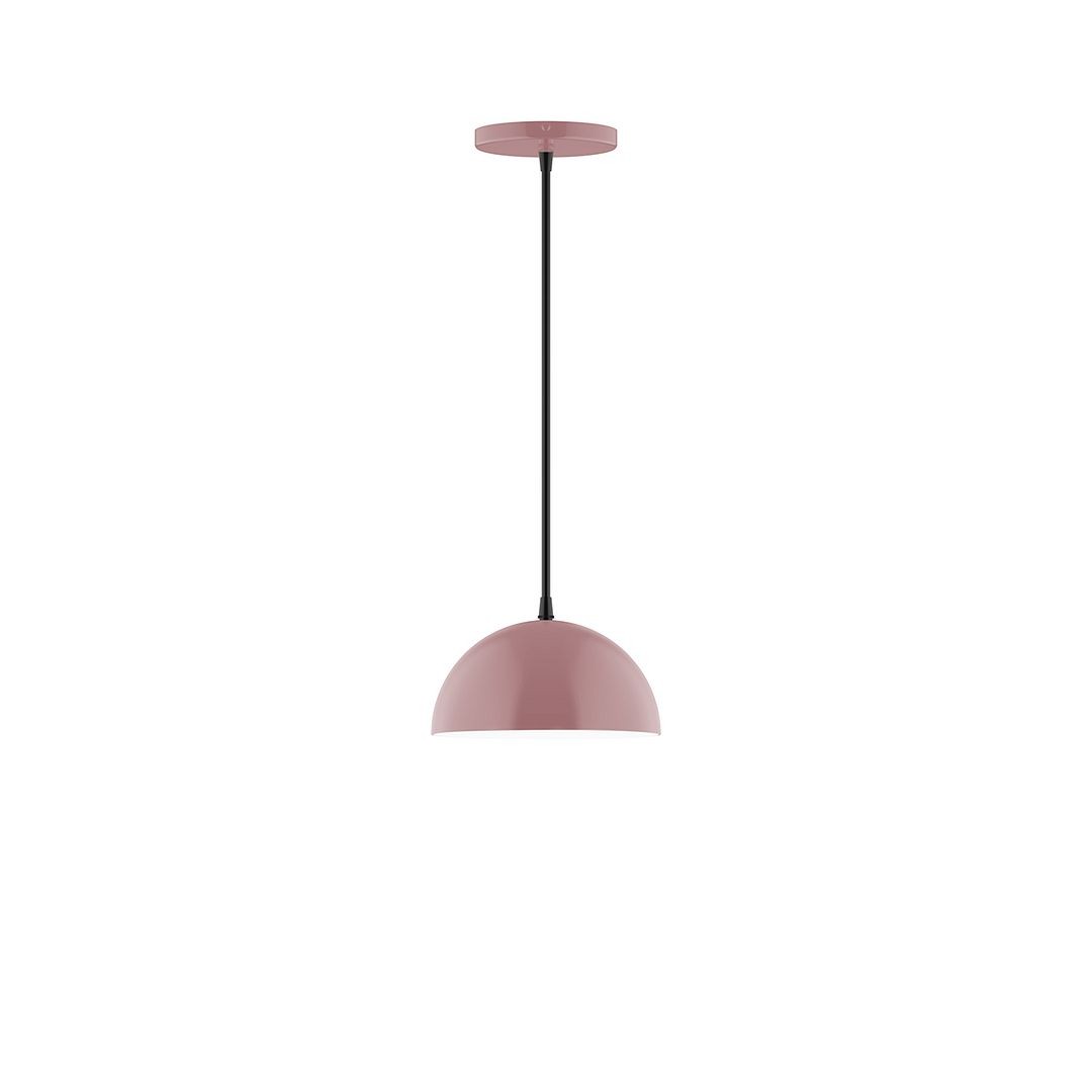 Montclair Light Works - PEB431-20-C01 - One Light Pendant - Axis - Mauve