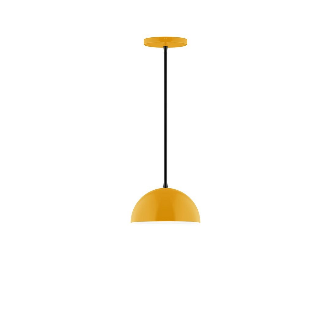 Montclair Light Works - PEB431-21-C01 - One Light Pendant - Axis - Bright Yellow