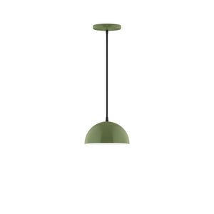 Montclair Light Works - PEB431-22-C01 - One Light Pendant - Axis - Fern Green