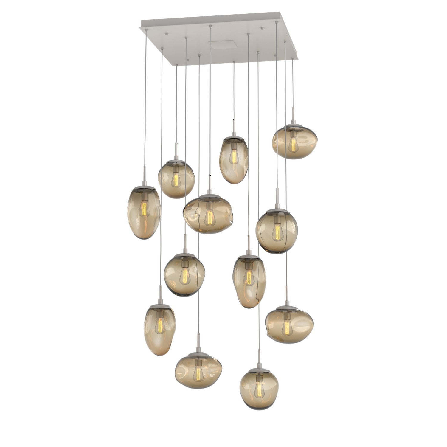 Hammerton Studio - CHB0065-12-BS-B-C01-E2 - 12 Light Pendant - Cosmos - Beige Silver