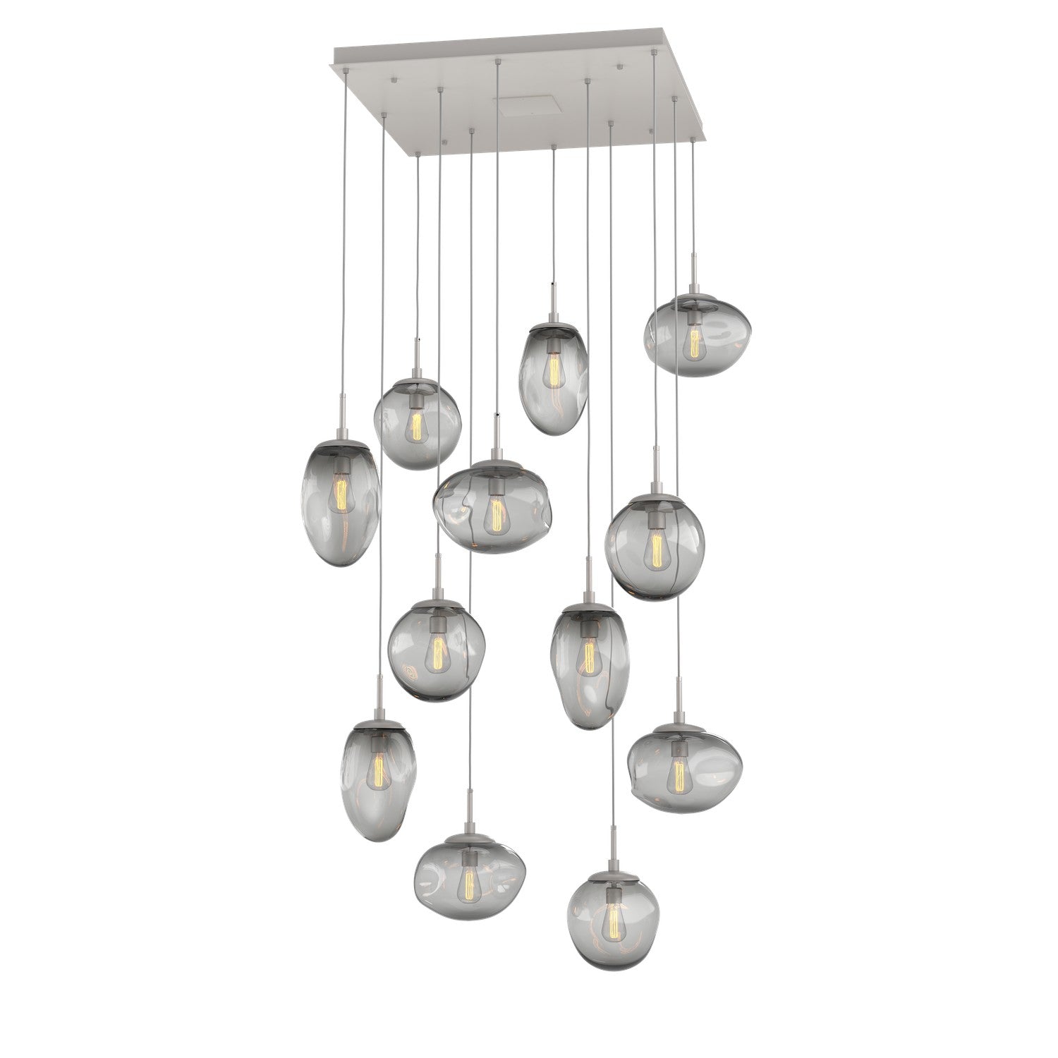 Hammerton Studio - CHB0065-12-BS-S-C01-E2 - 12 Light Pendant - Cosmos - Beige Silver