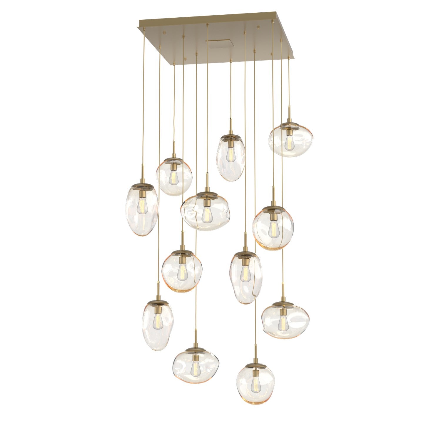 Hammerton Studio - CHB0065-12-GB-A-C01-E2 - 12 Light Pendant - Cosmos - Gilded Brass