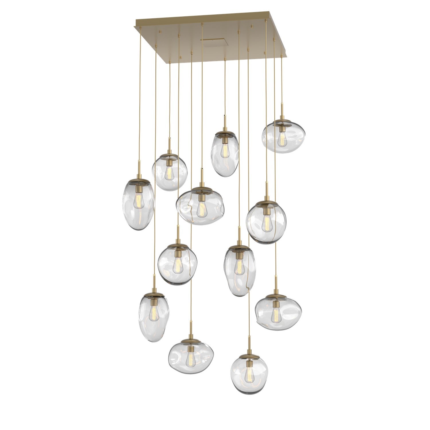 Hammerton Studio - CHB0065-12-GB-C-C01-E2 - 12 Light Pendant - Cosmos - Gilded Brass