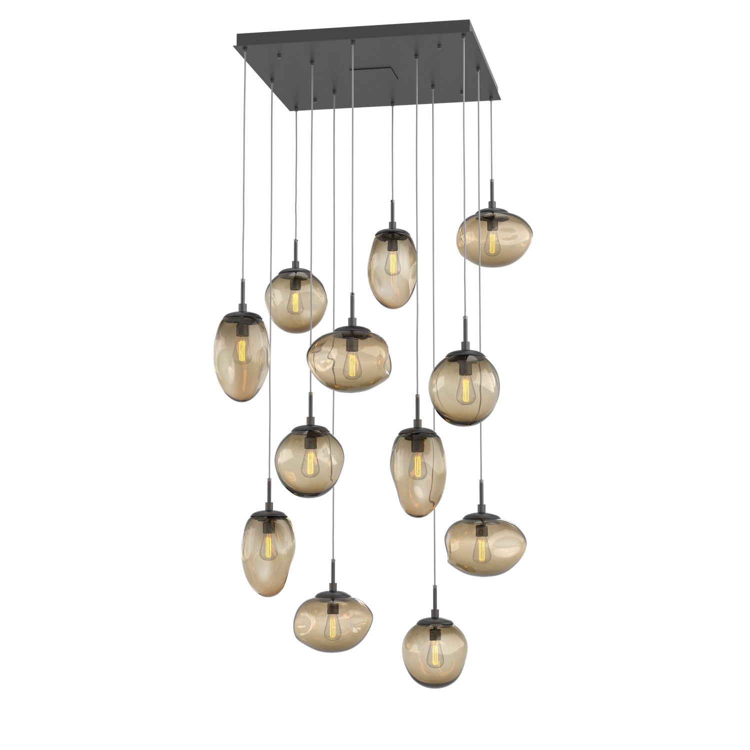 Hammerton Studio - CHB0065-12-GP-B-C01-E2 - 12 Light Pendant - Cosmos - Graphite