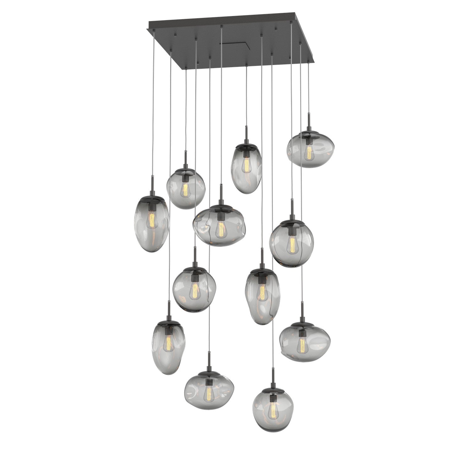 Hammerton Studio - CHB0065-12-GP-S-C01-E2 - 12 Light Pendant - Cosmos - Graphite