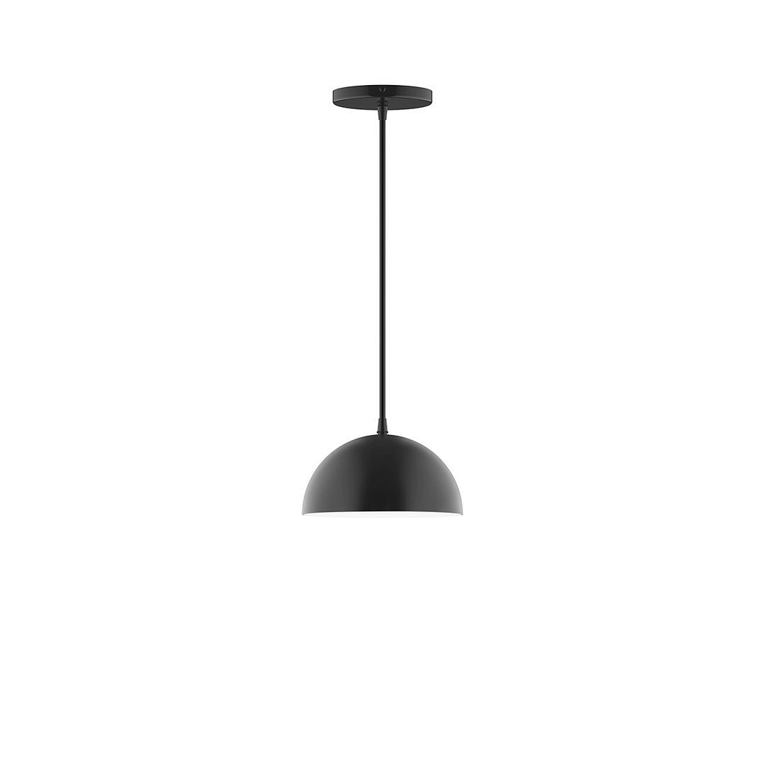 Montclair Light Works - PEB431-41-C01 - One Light Pendant - Axis - Black