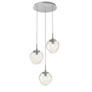 Hammerton Studio - CHB0066-03-CS-FA-C01-L3 - LED Pendant - Aster - Classic Silver
