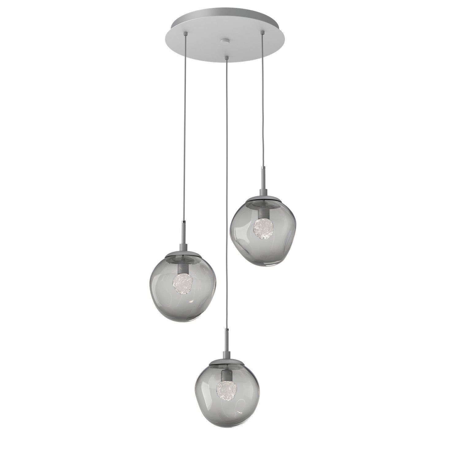 Hammerton Studio - CHB0066-03-CS-FS-C01-L1 - LED Pendant - Aster - Classic Silver