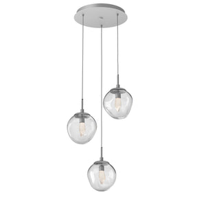 Hammerton Studio - CHB0066-03-CS-GC-C01-L3 - LED Pendant - Aster - Classic Silver
