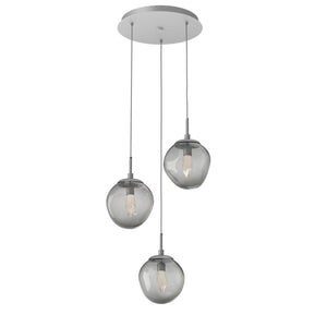 Hammerton Studio - CHB0066-03-CS-GS-C01-L3 - LED Pendant - Aster - Classic Silver